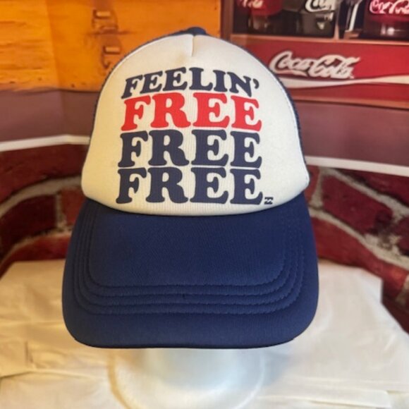 Billabong Feelin Free Snapback Trucker Hat Cap - Picture 1 of 5